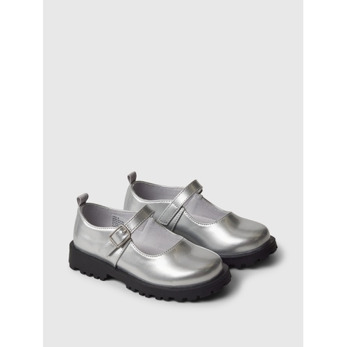 갭 Gap Baby & Toddler Metallic Loafers
