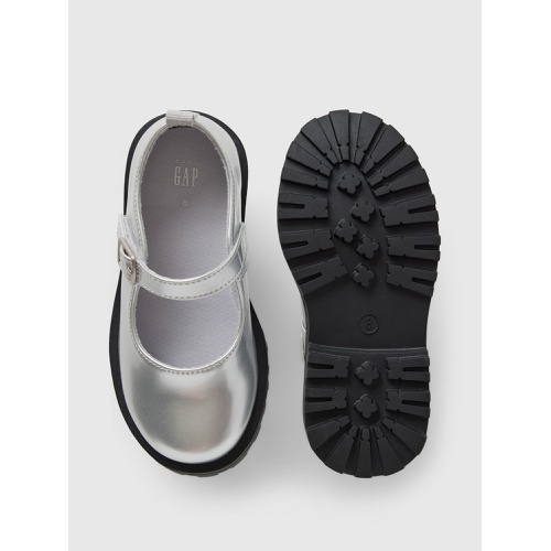 갭 Gap Baby & Toddler Metallic Loafers