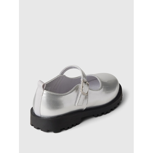 갭 Gap Baby & Toddler Metallic Loafers