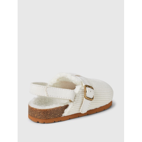 갭 Gap Baby & Toddler Cozy Corduroy Clogs