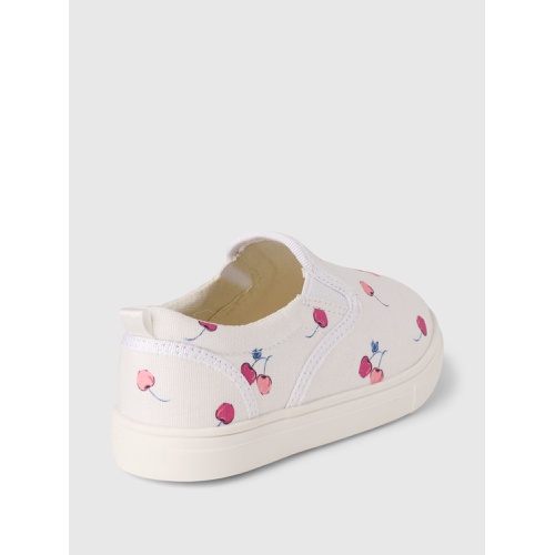 갭 Gap Baby & Toddler Cherry Slip-On Sneakers