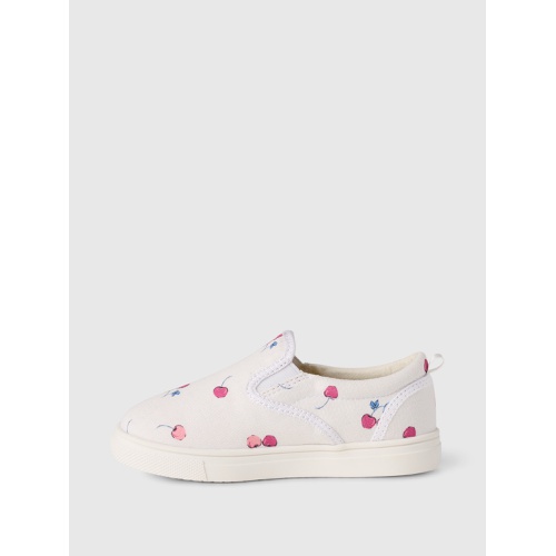 갭 Gap Baby & Toddler Cherry Slip-On Sneakers