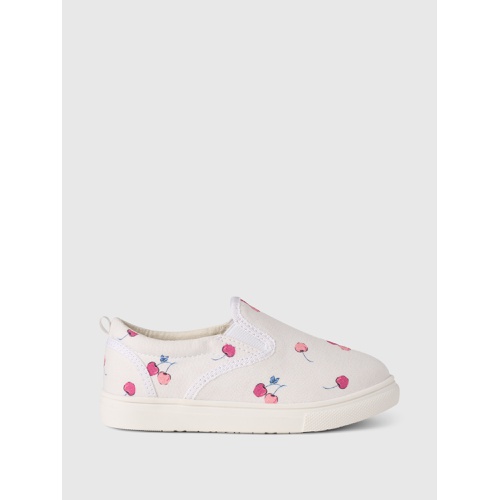 갭 Gap Baby & Toddler Cherry Slip-On Sneakers