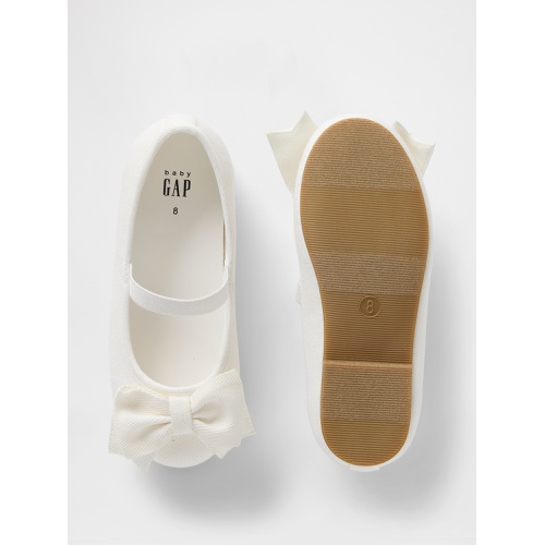 갭 Gap Baby & Toddler Denim Ballet Flats