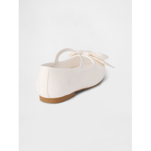 갭 Gap Baby & Toddler Denim Ballet Flats