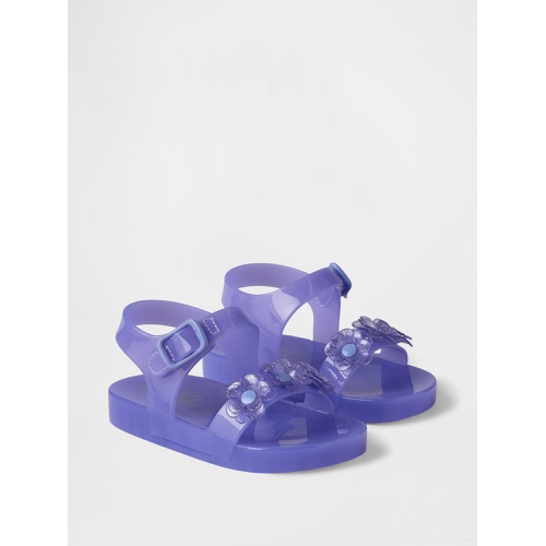 갭 Gap Toddler Jelly Flower Sandals