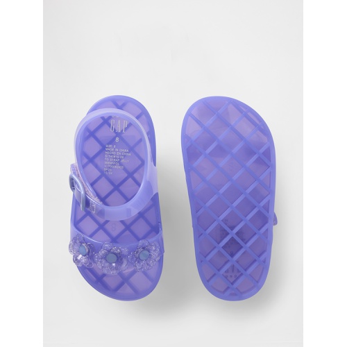 갭 Gap Toddler Jelly Flower Sandals