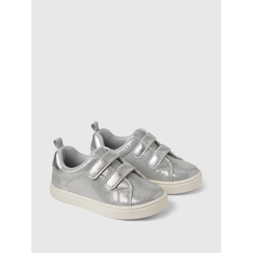 갭 Gap Baby & Toddler Metallic Glitter Sneaker