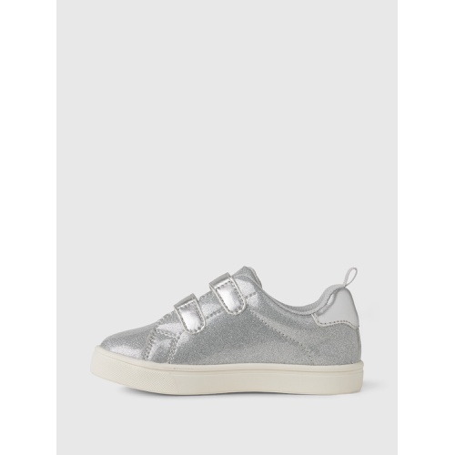 갭 Gap Baby & Toddler Metallic Glitter Sneaker