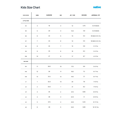 갭 Gap Toddler Native Shoes Jefferson Bio-Bling