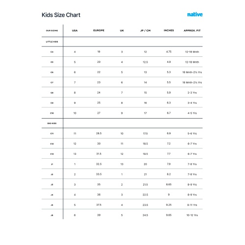 갭 Gap Toddler Native Shoes Jefferson