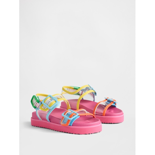갭 Gap Baby & Toddler Transparent Buckle Sandals