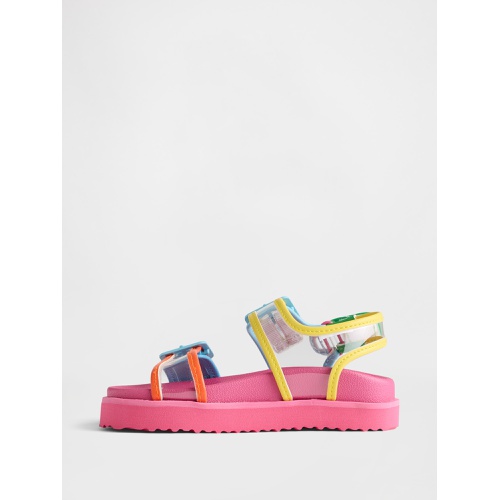 갭 Gap Baby & Toddler Transparent Buckle Sandals