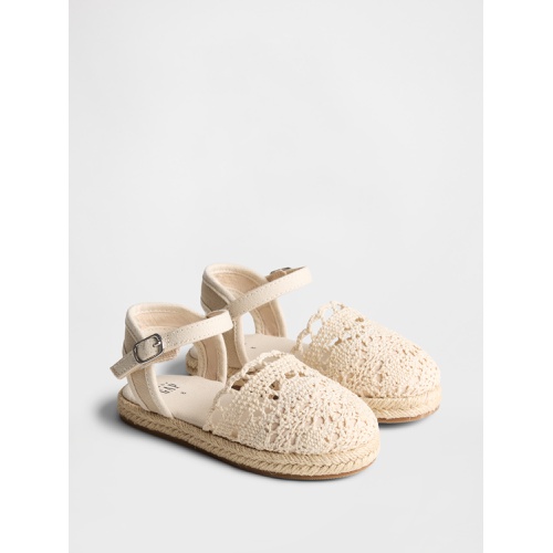 갭 Gap Toddler Crochet Espadrilles