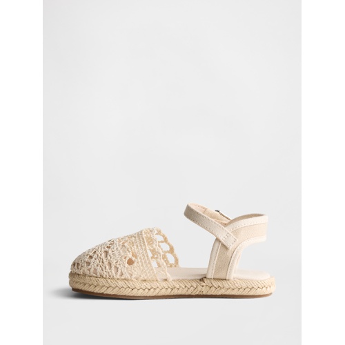갭 Gap Toddler Crochet Espadrilles