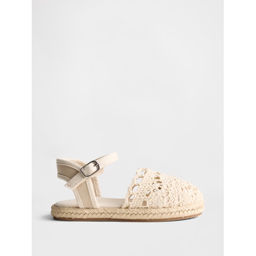갭 Gap Toddler Crochet Espadrilles