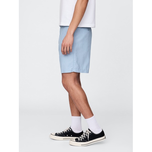 갭 Gap 8 Linen-Cotton Shorts