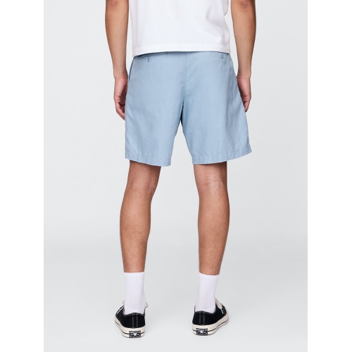 갭 Gap 8 Linen-Cotton Shorts