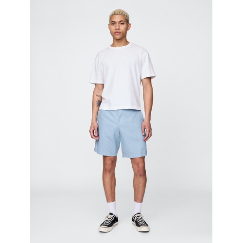 갭 Gap 8 Linen-Cotton Shorts