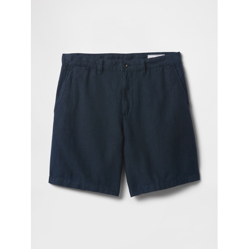 갭 Gap 8 Linen-Cotton Shorts