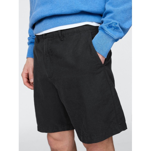 갭 Gap 8 Linen-Cotton Shorts