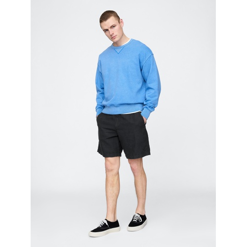 갭 Gap 8 Linen-Cotton Shorts