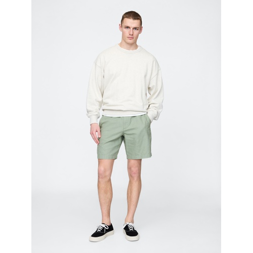 갭 Gap 8 Linen-Cotton Shorts