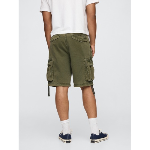 갭 Gap Twill Cargo Baggy Shorts
