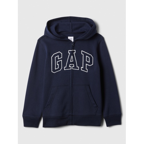 갭 Kids Gap Logo Zip Hoodie