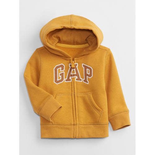 갭 babyGap Logo Zip Hoodie