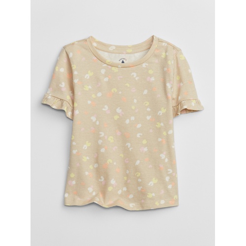 갭 babyGap Ruffle Print T-Shirt