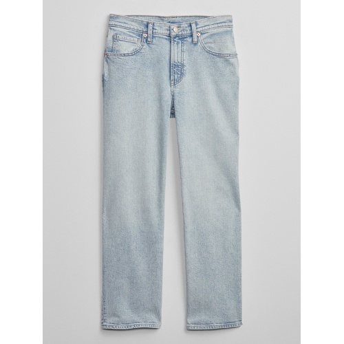 갭 Low Rise Straight Crop Jeans