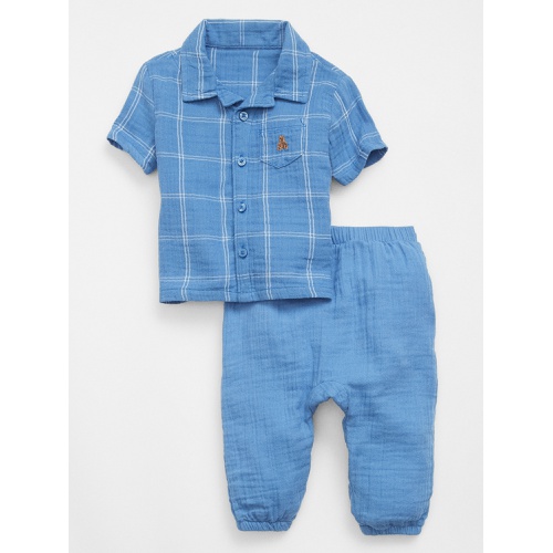 갭 Baby Gauze Vacay Two-Piece Outfit Set