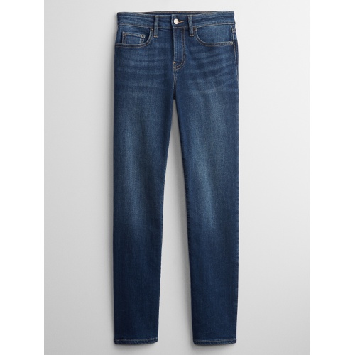 갭 Mid Rise Classic Straight Jeans