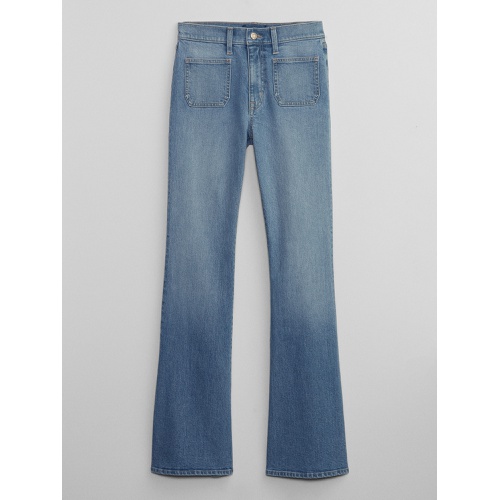 갭 High Rise 70s Flare Jeans