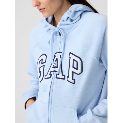갭 Gap Logo Zip Hoodie