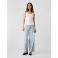 High Rise Wide-Leg Jeans