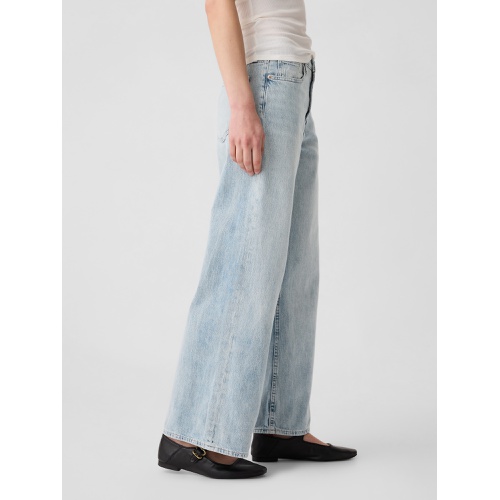 갭 High Rise Wide-Leg Jeans