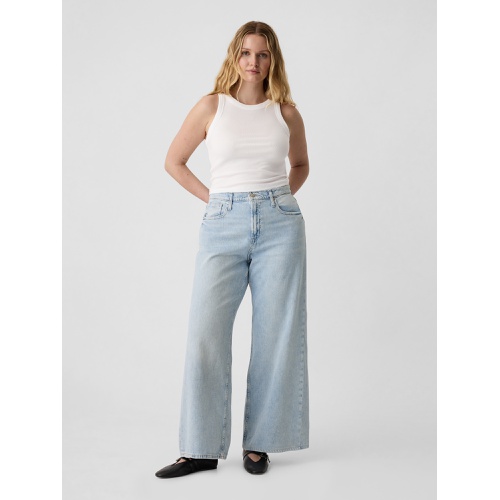 갭 High Rise Wide-Leg Jeans