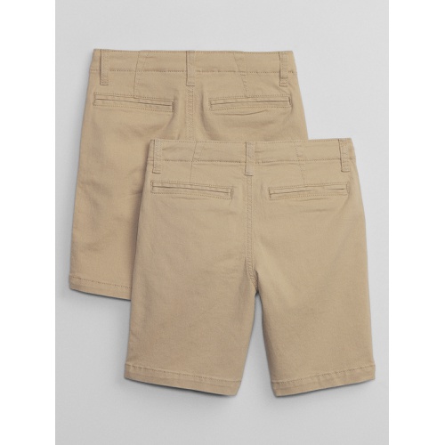 갭 Kids Uniform Twill Shorts (2-Pack)