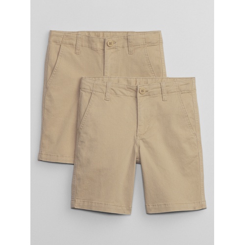 갭 Kids Uniform Twill Shorts (2-Pack)