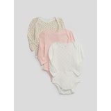 Baby Puff Sleeve Bodysuit (3-Pack)