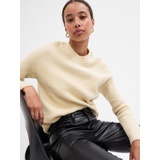 Forever Cozy Relaxed Ribbed Crewneck Sweater