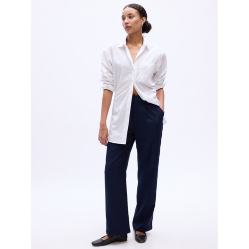 갭 TENCEL™ Lyocell Pleated Trousers