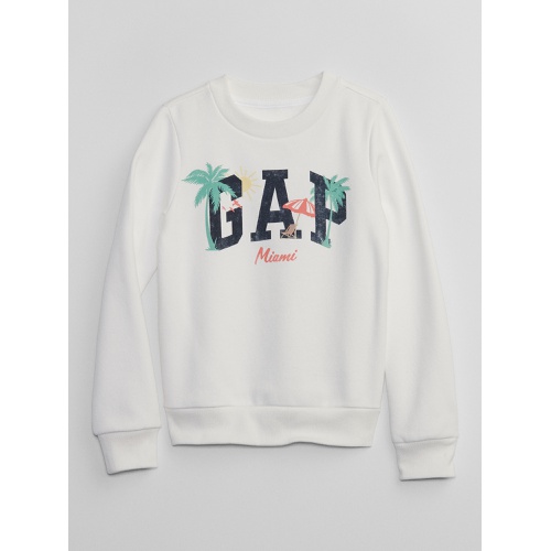 갭 Kids Gap City Logo Sweatshirt