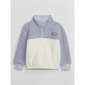 babyGap Recycled Logo Quarter-Zip Sweatshirt