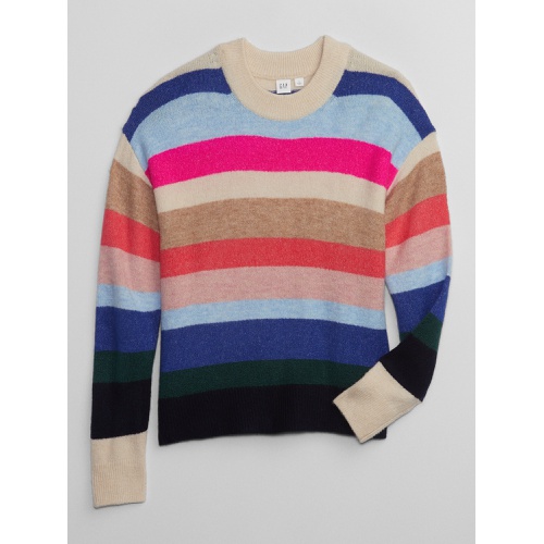 갭 Forever Cozy Relaxed Ribbed Crewneck Sweater