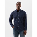 Stretch Poplin Shirt in Standard Fit