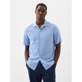 Linen-Blend Vacay Shirt in Standard Fit