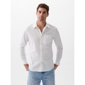 Stretch Poplin Shirt in Standard Fit